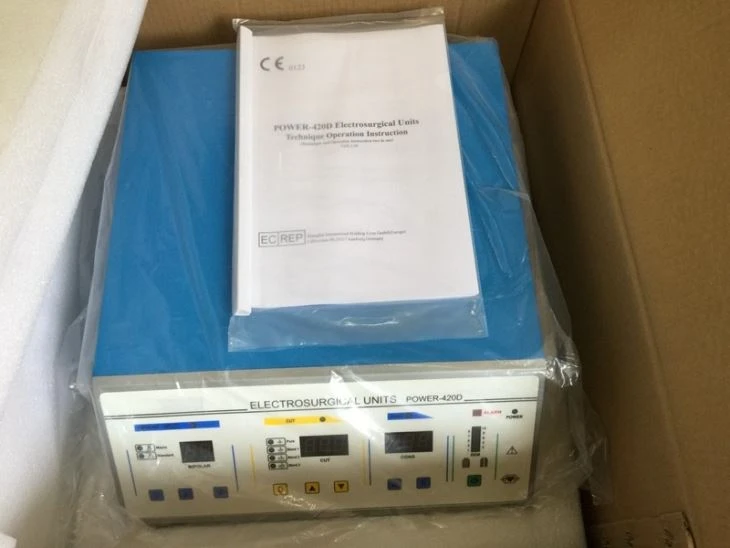 High Frequency Electrosurgical Unit 350 Watt Laparoscopy Surgery